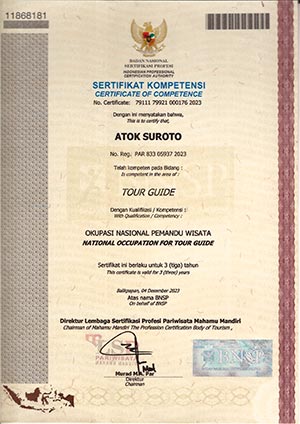 Guide for Yogyakarta Tours Professional Certified